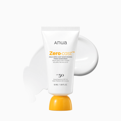 Anua Zero-Cast Moisturizing Sunscreen SPF 50 with Hyaluronic Acid and Niacinamide 50ml - 2