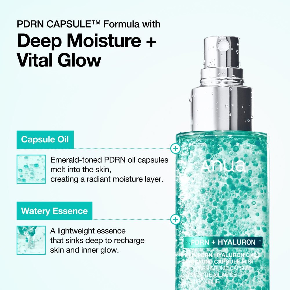 Anua PDRN Hyaluronic Acid Hydrating Capsule Mist 100ml - 2
