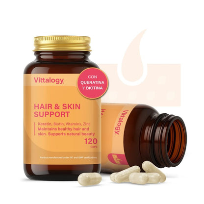 Vittalogy Hair & Skin Support 2x120 Cápsulas【PACK AHORRO】-2