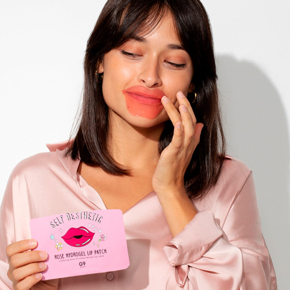 G9 Skin Self Aesthetic Rose Hydrogel Lip Patch 3g - 2