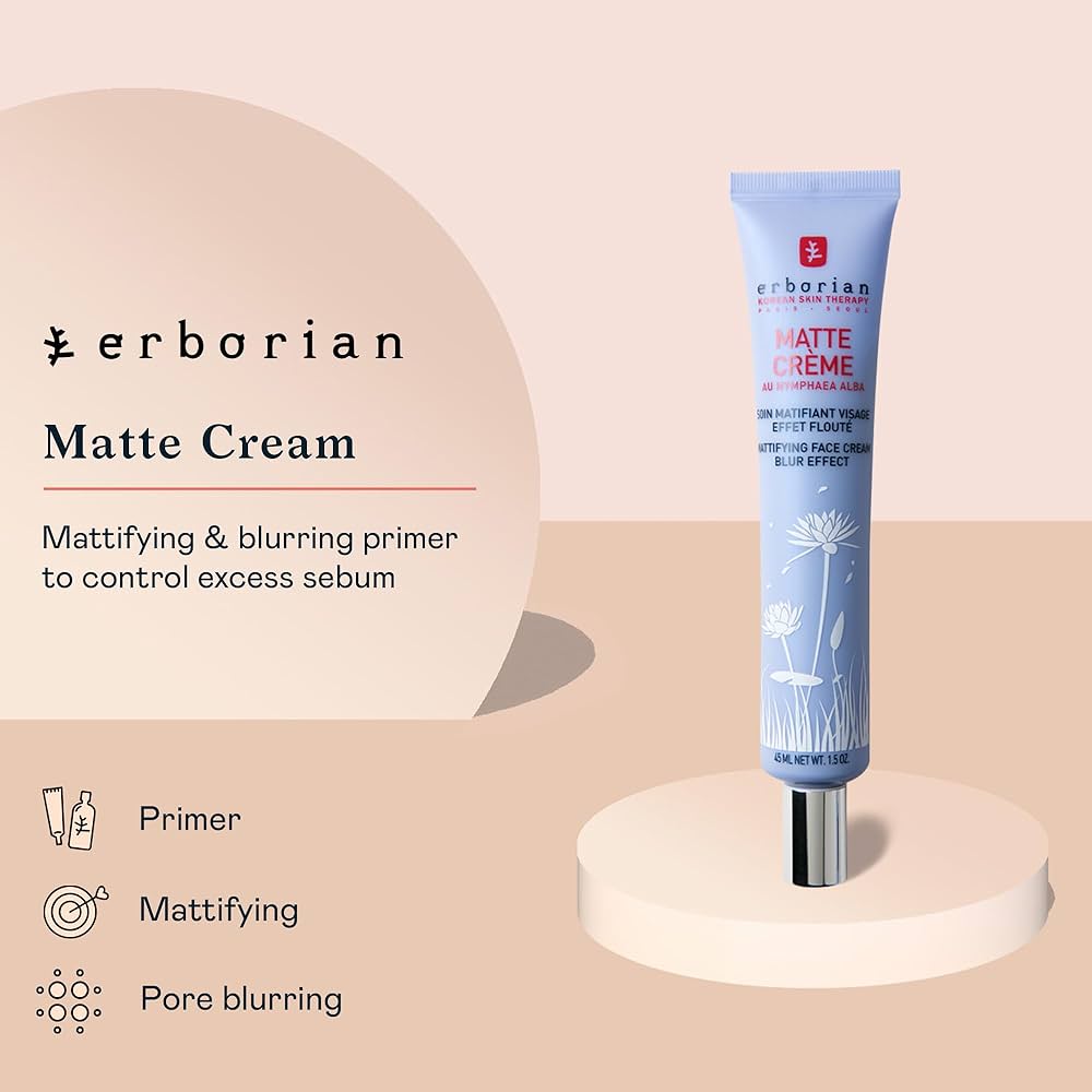 Erborian Matte Crème Matificante Efecto Blur 45 ml - 4