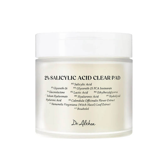 Dr. Althea 2% Salicylic Acid Clear Pad - 60 Pieces