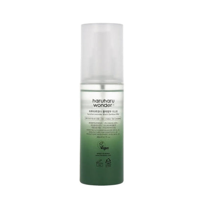 Haruharu Wonder Black Bamboo Mist 80ml Hydrating Facial Mist