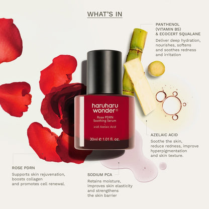 Haruharu Wonder Rose Pdrn Soothing Serum 30ml - 3