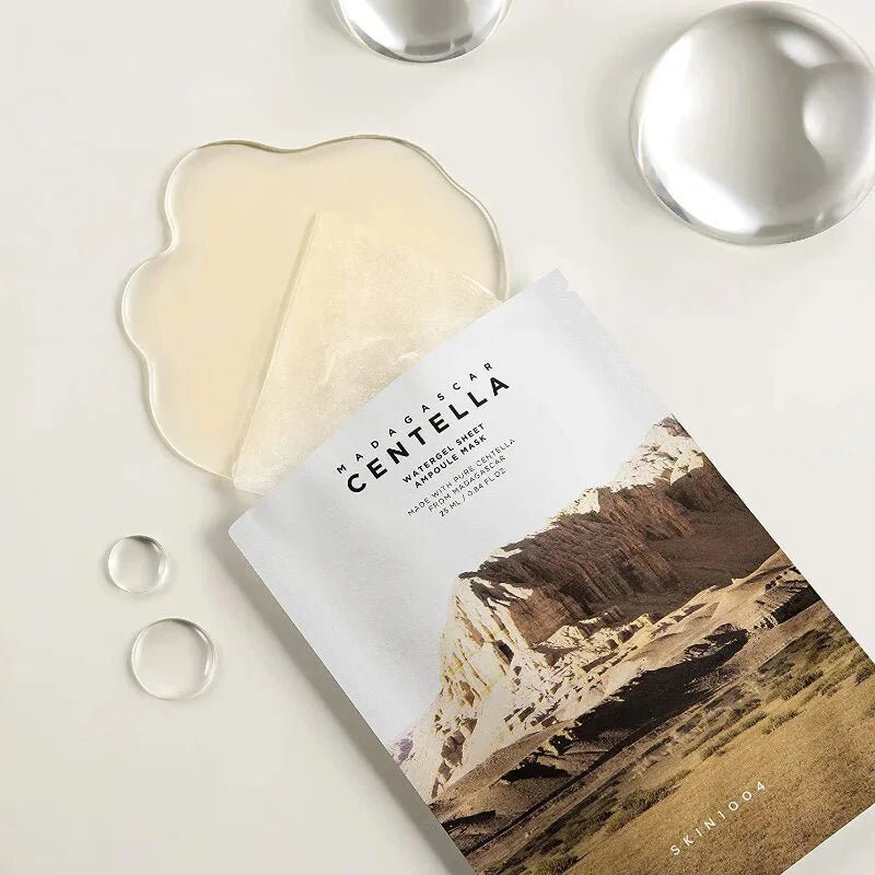 Skin1004 Madagascar Centella Soothing Watergel Sheet Ampoule Mask Soothing And Hydrating - 2
