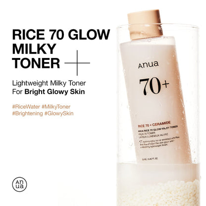 Anua Rice 70 Illuminating Milky Tonic 250ml - 3