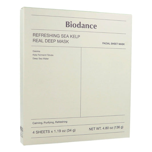 Biodance Sea Kelp Refreshing Real Deep Mask (caja 4x34g)