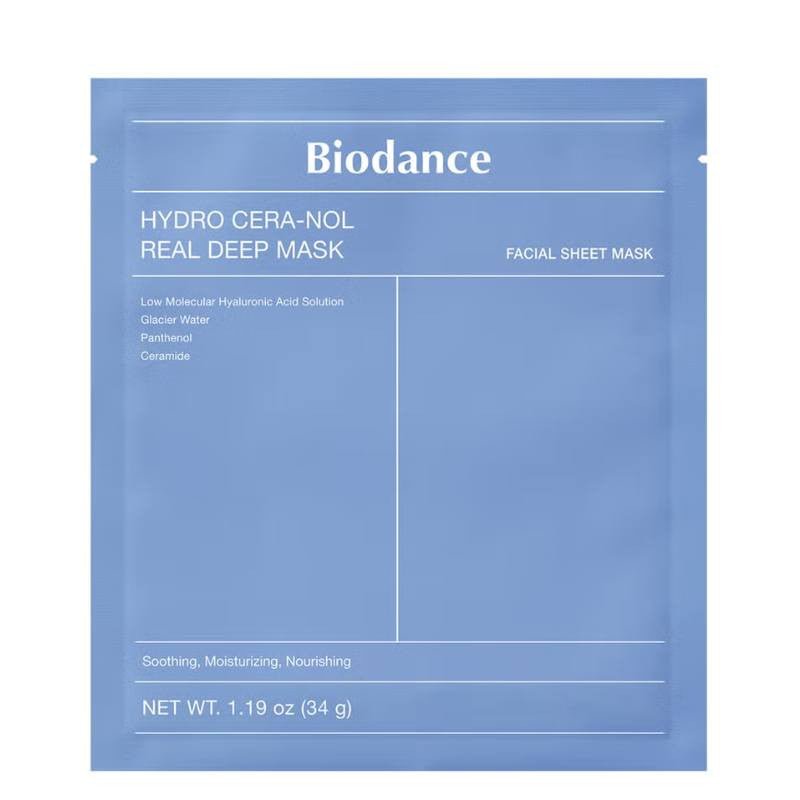 Biodance Hydro Cera-Nol Real Deep Mask 4 Mascarillas Hidratantes 34g - 3
