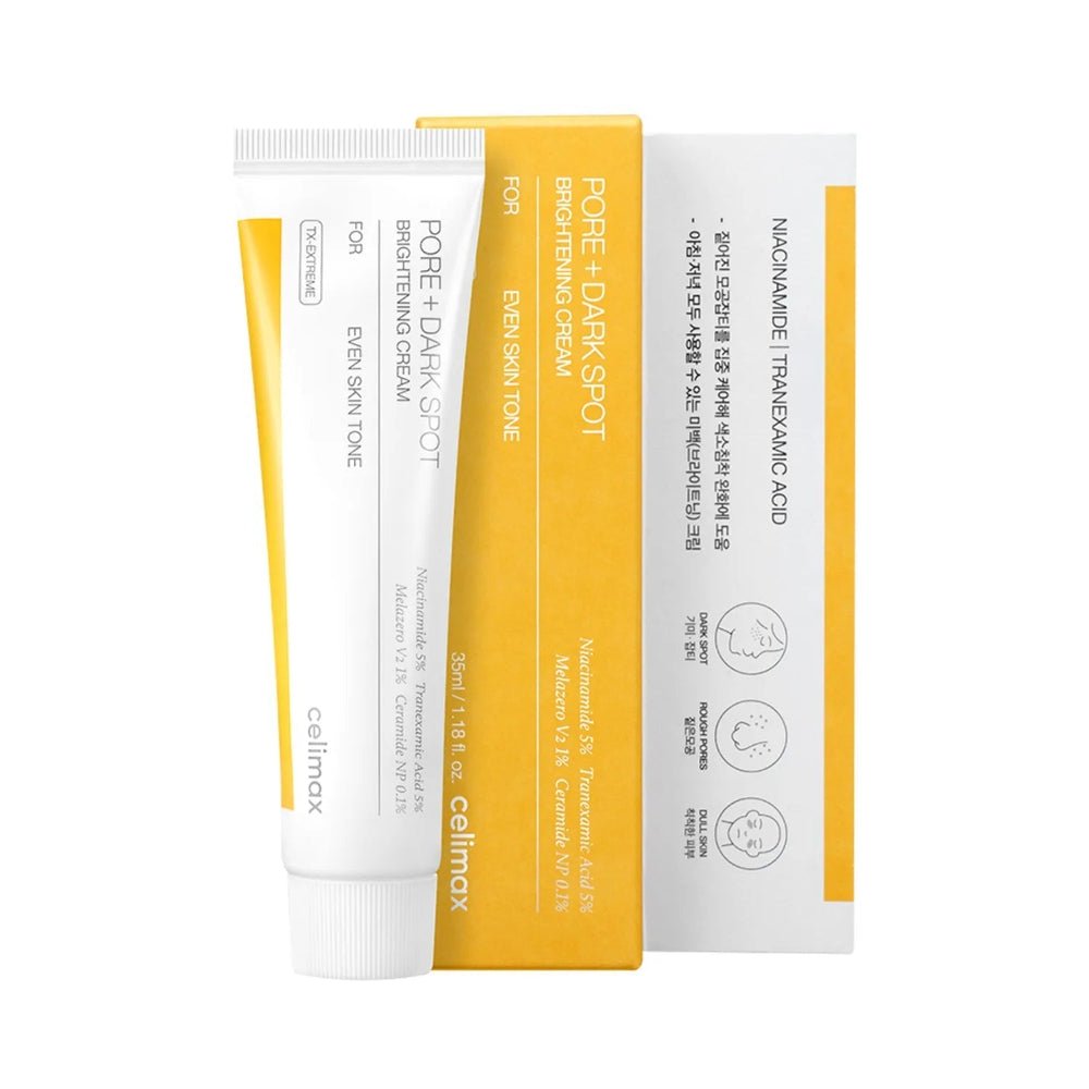 Celimax Pore Dark Spot Brightening Cream 1.18oz Anti-Aging Moisturizer K-Beauty