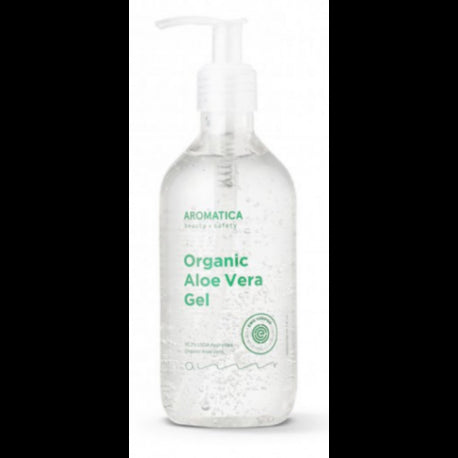 AROMATICA Gel de Aloe Vera Orgánico Dosificador 200ml-1