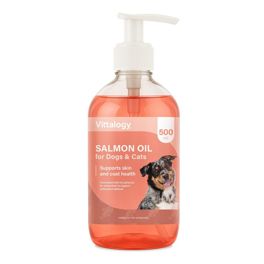 Vittalogy Aceite de Salmón para Perros y Gatos 500ml-1