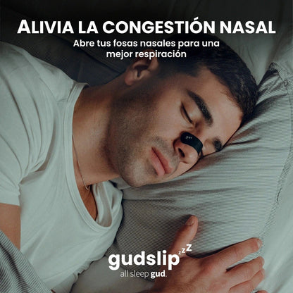 GudSlip Tiras Nasales Mejorar Respiración 30 ud