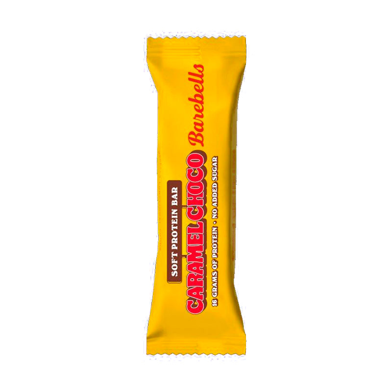 BAREBELLS Soft Caramel Choco Barrita Proteica 55g-2