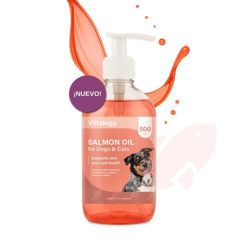 Vittalogy Aceite de Salmón para Perros y Gatos Duplo 2x500ml-3