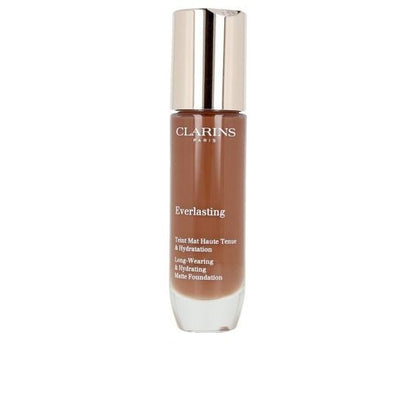 Clarins Everlasting Teint Mat Haute Tenue 120C-Espresso Base de Maquillaje 30ml-1