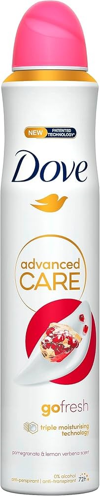 Dove Go Fresh Advanced Care Desodorante Spray Granada y Limón 200ml-1