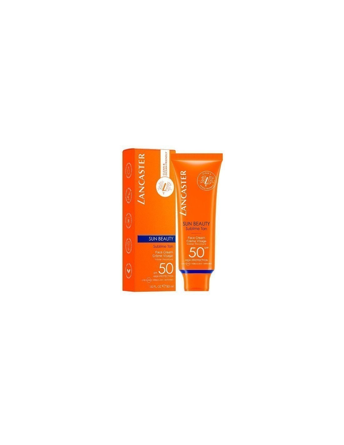 Lancaster Sun Beauty Protector Solar Facial SPF50 Tubo 50ml-4