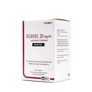 REGAXIDIL Solucion Cutanea 20 mg/ml Minoxidil 120ml-1