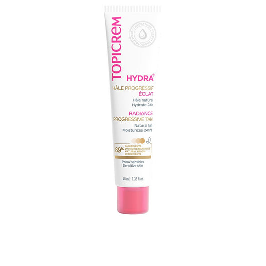 Topicrem Hydra+ Bronceado Progresivo Facial Crema 40ml-1