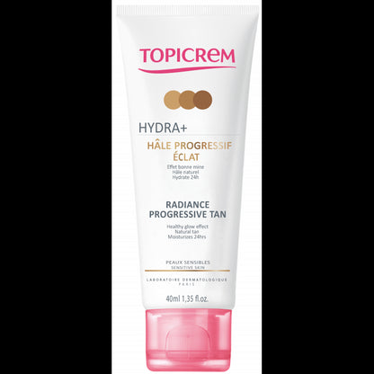 Topicrem Hydra+ Bronceado Progresivo Facial Crema 40ml-2