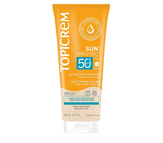 Topicrem Sun Protect Leche Solar Hidratante SPF50+ 200ml-1