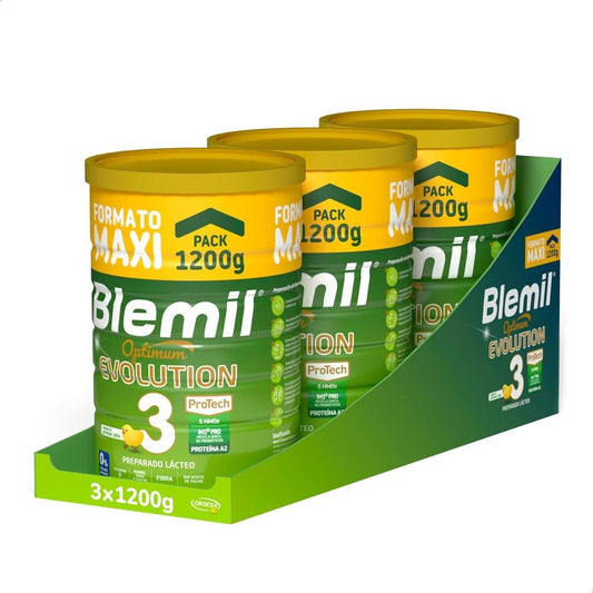 BLEMIL 3 Optimum Evolution Leche de Crecimiento Triplo 3x1200 gr