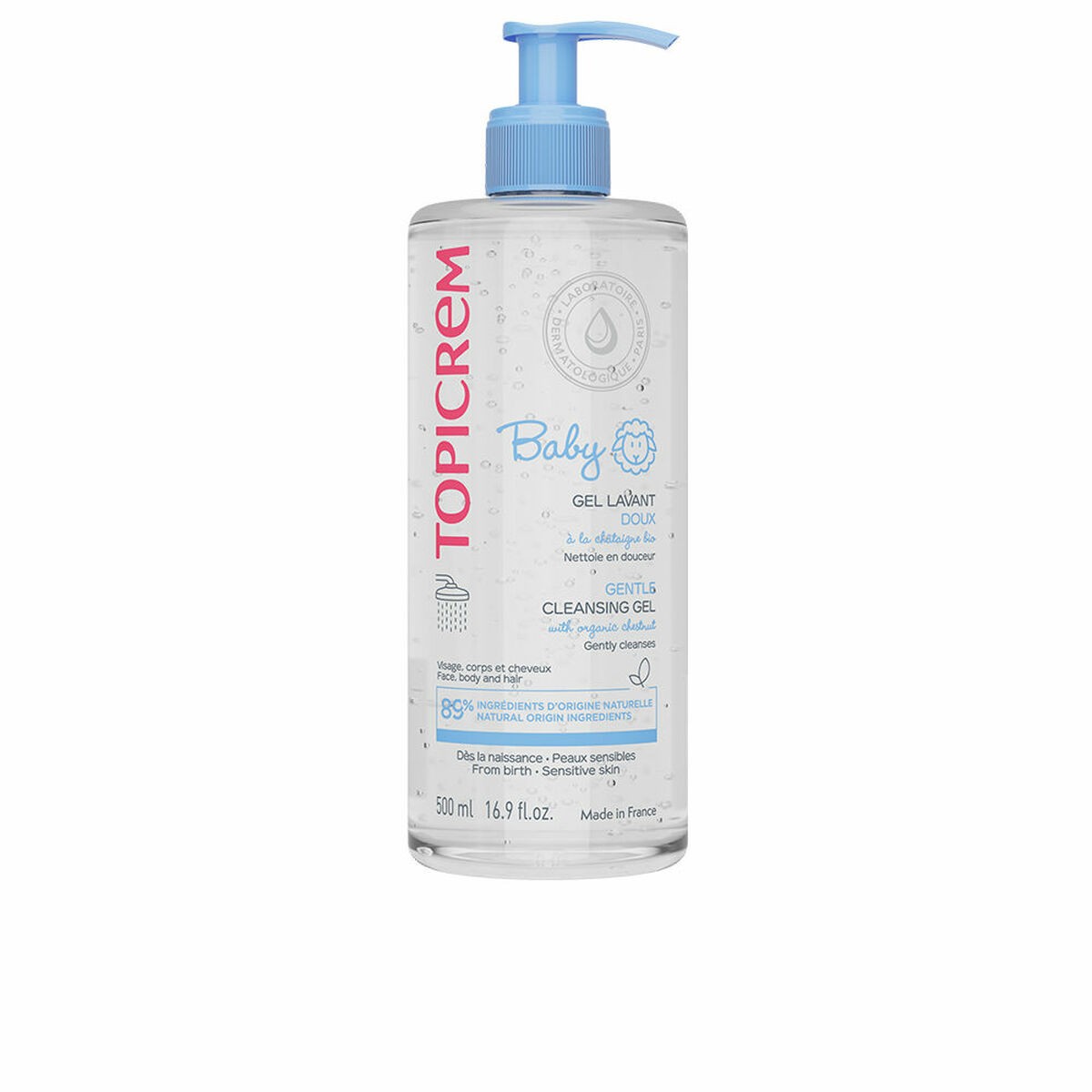 Topicrem Gel Limpiador Suave 500ml-2