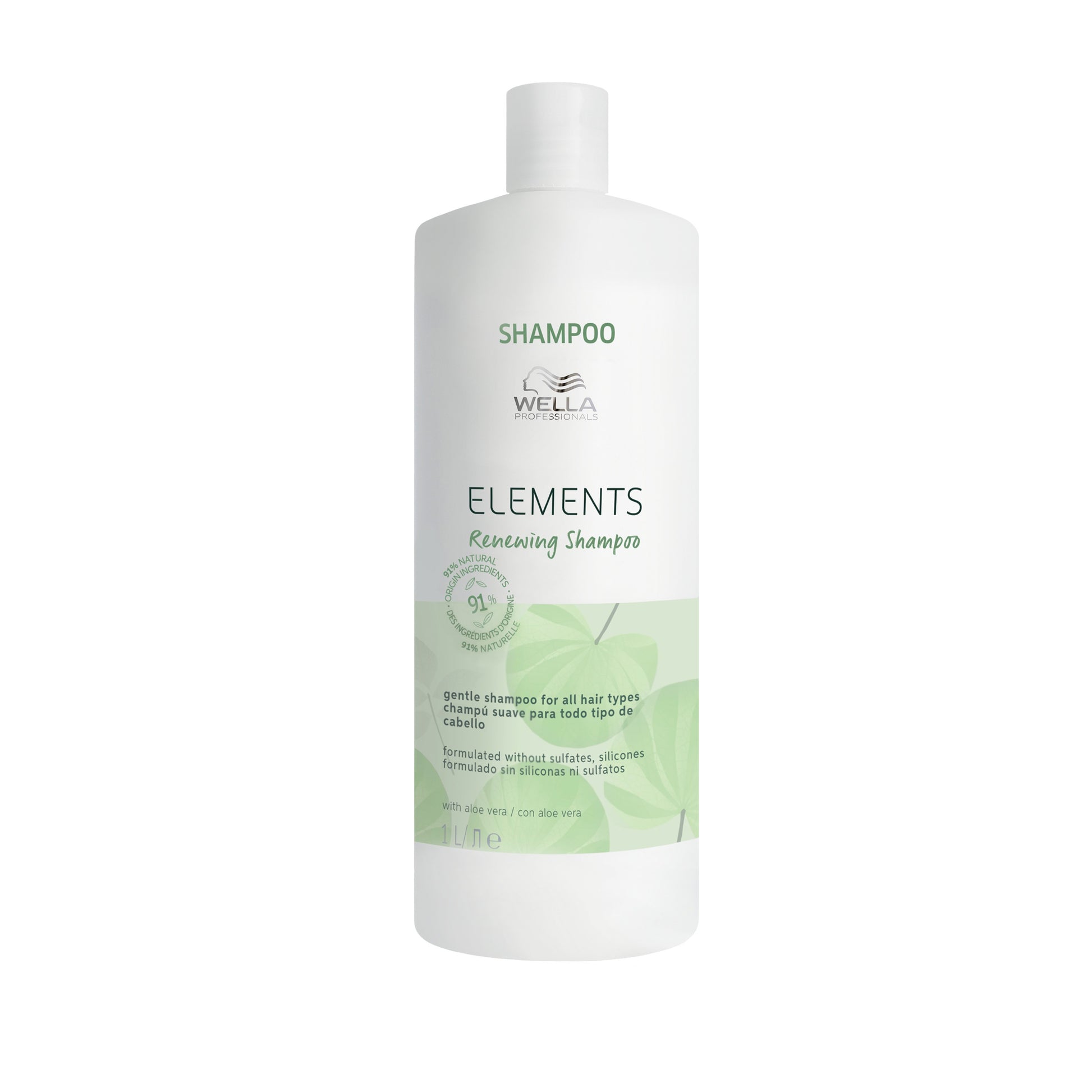 Wella Professionals Elements Champú Renovador Suave 1000ml-4