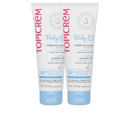 Topicrem Crema Protectora de Pañal Dermocosmética 2 x 75ml-1