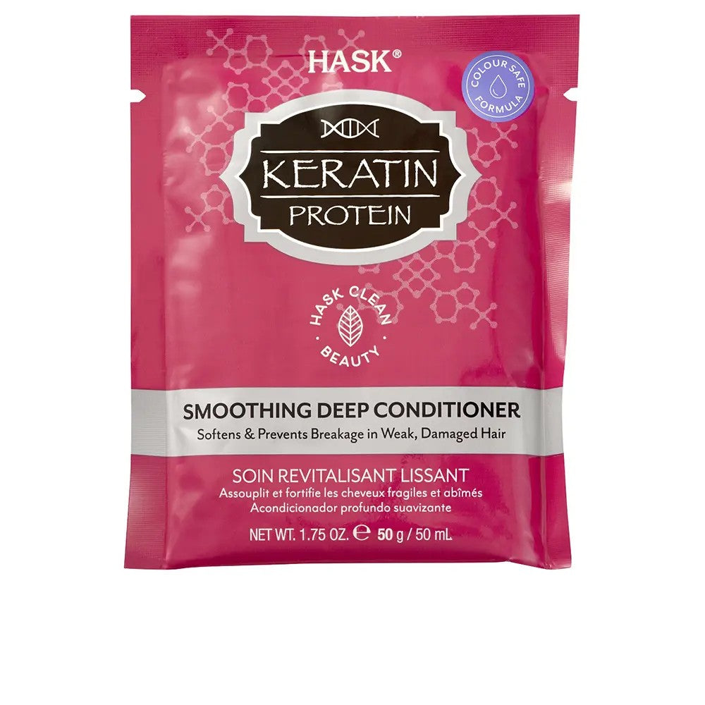 Hask Mascarilla Suave y Liso Tratamiento Acondicionador 50g-1