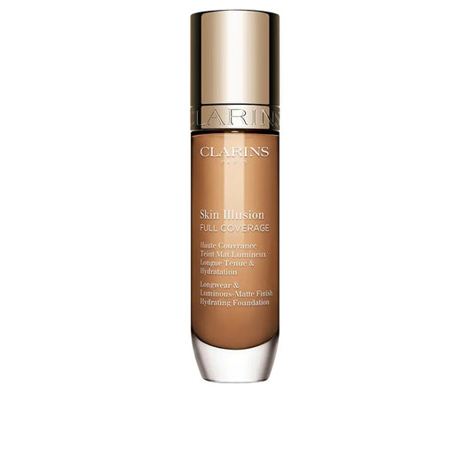 Clarins Skin Illusion Base de Maquillaje Alta Cobertura Tono 112.3N 30ml-1