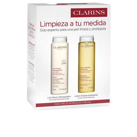 Clarins Leche Desmaquillante Estuche 200ml + 200ml-1
