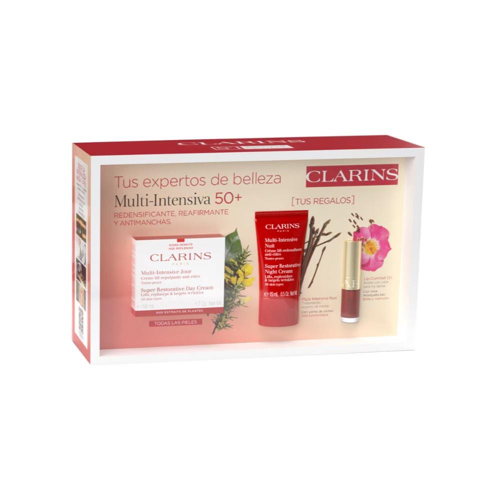 Clarins Crema De Día Multi-Intensive Estuches y Sets 50ml, 15ml, 1.4ml-1