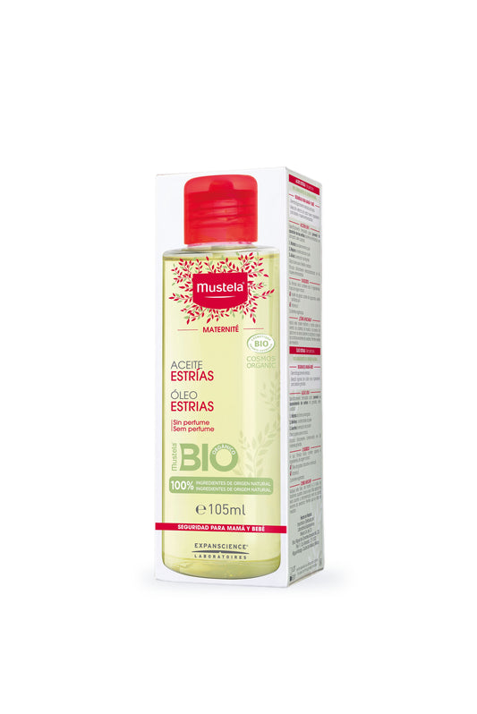 MUSTELA Huile Prévention Vergetures BIO Bio 105 ml