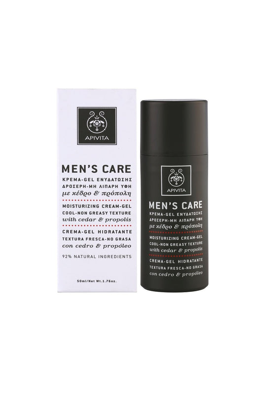 Apivita Mens Care Crema Gel Hidratante con Cedro y Propoleo 50ml-1