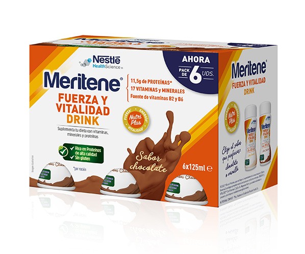 MERITENE Drink Chocolate 6x125 ml-1