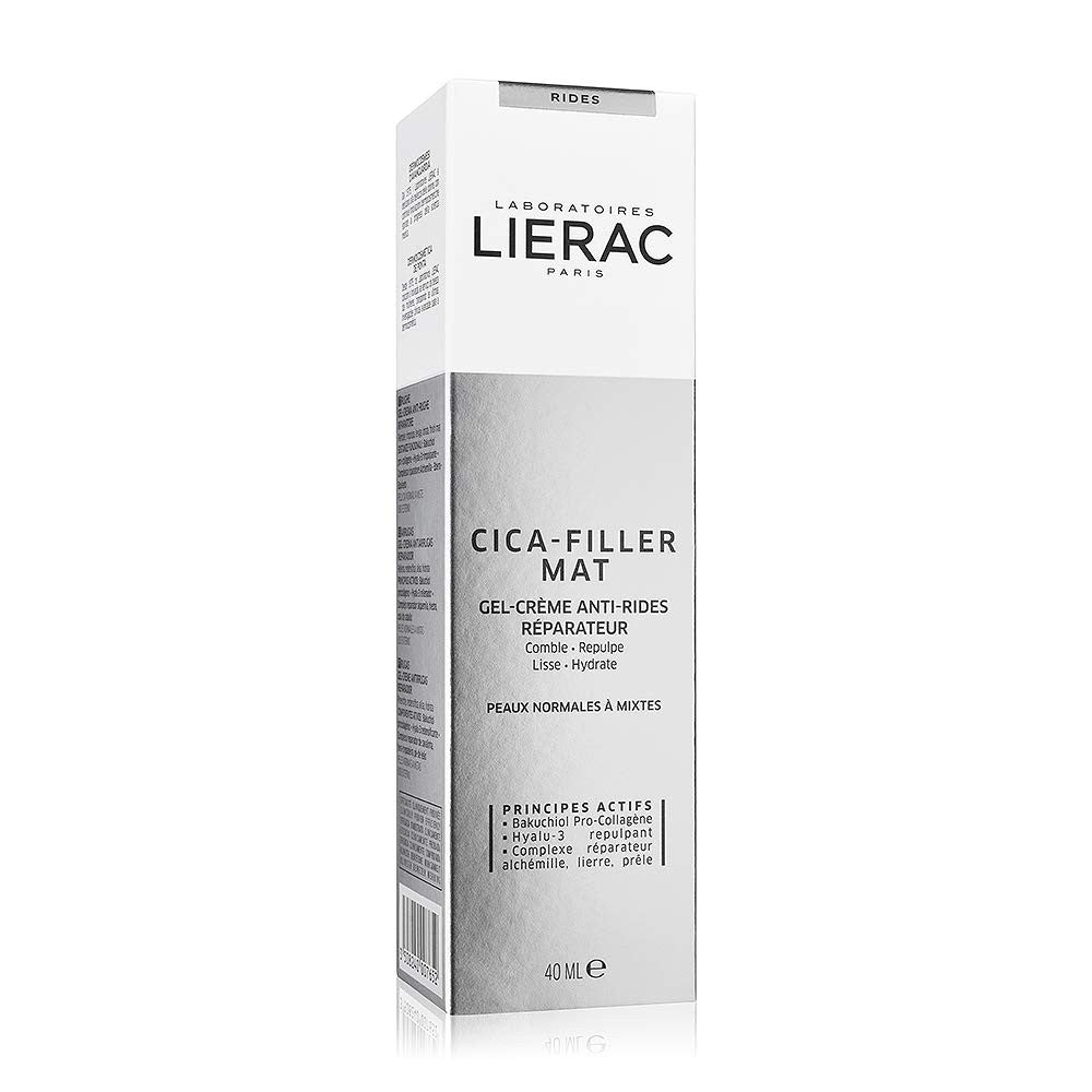 LIERAC Cica-Filler Mat Gel-Crema Antiarrugas Reparadora 40ml-2