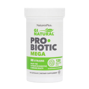 Natures Plus GI Natural Probiotic Mega 30 Cápsulas