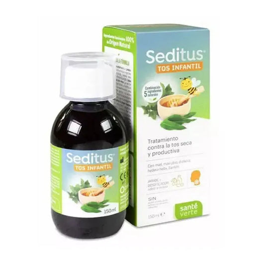 Santé Verte Seditus Tos Infantil Jarabe 150ml-1