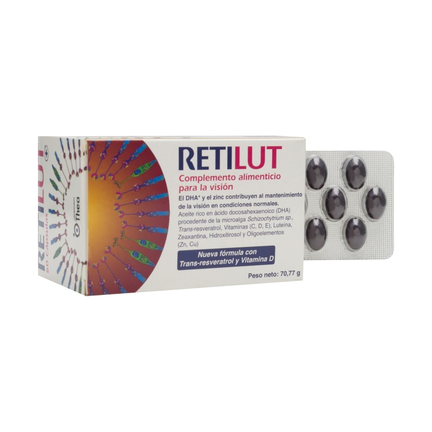 Retilut Complemento Alimenticio Vision 60 Capsulas-1