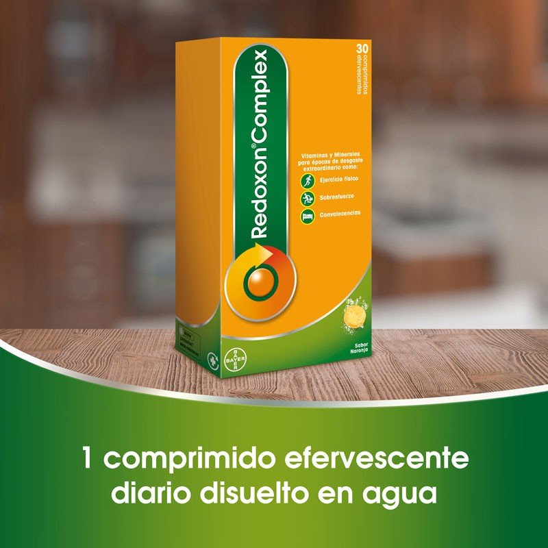 REDOXON Complex Duplo 2x30 Comprimidos Efervescentes-3
