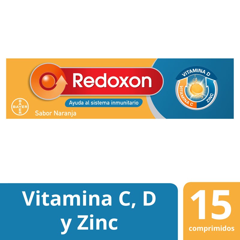 REDOXON Extra Defensas Duplo 2x15 Comprimidos Efervescentes-3