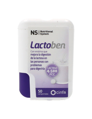 Nutritional System Lactoben Cápsulas 50 ud-1