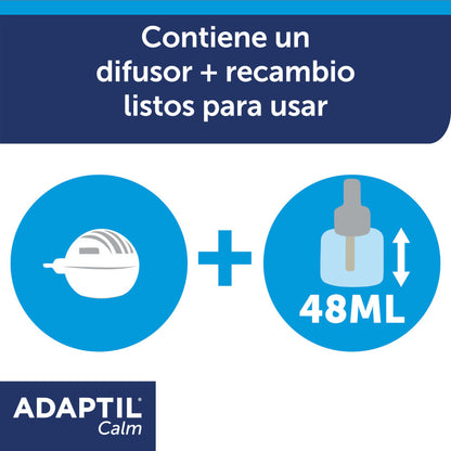 Adaptil Calm Difusor + Recambio 48ml