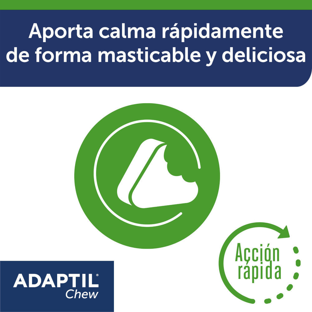 Adaptil Chew Comprimidos Mastigáveis 30 uds