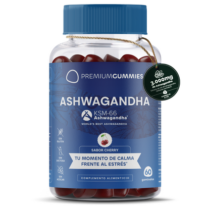 Premium Gummies Ashwagandha KSM-66 60 gominolas