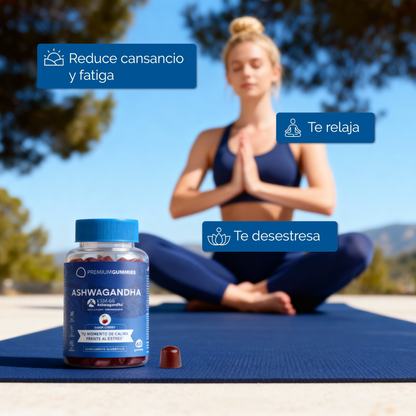 Premium Gummies Ashwagandha KSM-66 60 gominolas