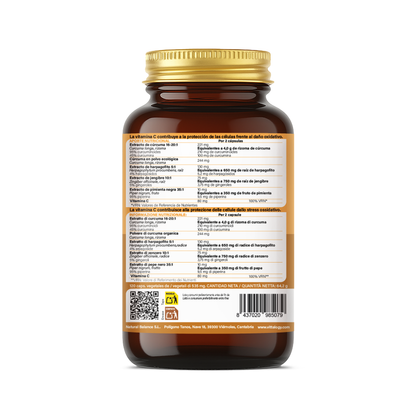 Vittalogy Cúrcuma Turmeric 120 Cápsulas_?GPSR