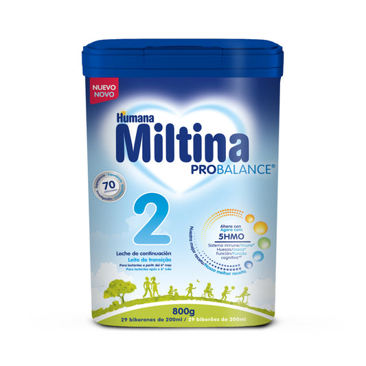 MILTINA 2 Probalance Leche de Continuación +6 meses 800gr
