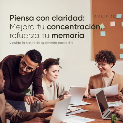 Nullue Memory & Focus 60 cápsulas